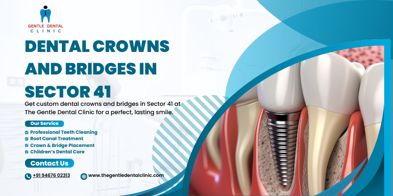 Dental crowns and bridges in Sector 41