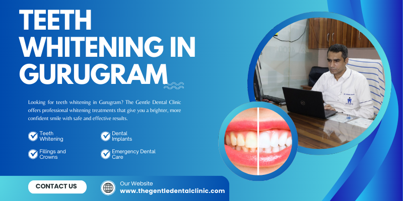 Teeth whitening in Gurugram