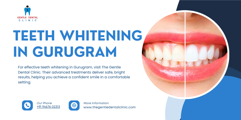 Teeth whitening in Gurugram